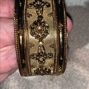 WOS Made in India Wide Cuff Bracelet